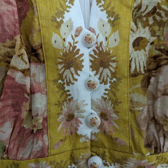 Zimmermann Pattie Linen Minidress - Picture 7 of 13